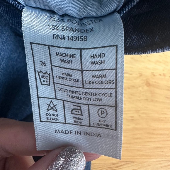 Public Record Skinny Fit Jeans Big Boy 14‎ XL Ripped Blue Medium Wash - Picture 10 of 10